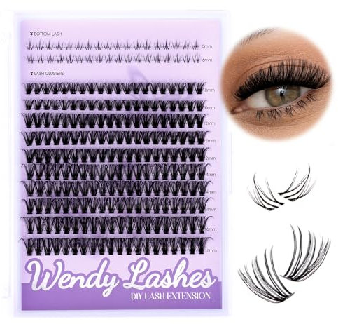 Faux Cils individuel Supérieurs et Inférieurs 0.07mm 40D Cils Individuels MIx10-16mm Cils Cluster Lashes pour Extensions de Cils DIY Lash Extensions avec Cils Inférieurs(40d-mix10-16)