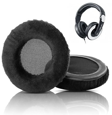 HTINDUSTRY Earpads Replacement Cushion Compatible with Sennheiser HD-205 Headphone Ear pads with Soft Fabric&High Density Foam