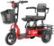 Elektromobil Seniorenmobil,Mobilitätsroller Mit 3 Rädern,Elektro Dreirad,Rollator Elektrisch,Elektromobil,Dreiräder,8-Ah-Lithiumbatterie,Für Senioren,Erwachsene red