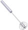 Stainless Steel Egg Beater, Rotating Egg Beater, Semi-Automatic Egg Whisk, Hand Mixer Kitchen Tool, Non-Stick Whisk Blender, Long Handle Egg Beater, Milkshake Mixer, Whipped Cream Beater