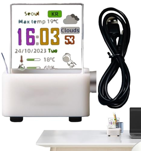Holografisches Würfel- – 3D-Visuelle Anzeige, Smart Hologramm Cube | Interaktiver Inhaltswürfel, vernetzter Hologramm-Viewer, tragbarer moderner digitaler Anzeigewürfel für Home Business Showcase