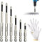 6 Stück Hochmagnetischer Schraubendreher-Bohrer-Bit-Satz,Magnetische Bits,High-Magnetic Screwdriver Drill Bit Seta Geeignet für Schlagbohrmaschine, Akkuschrauber, Handbohrmaschine usw