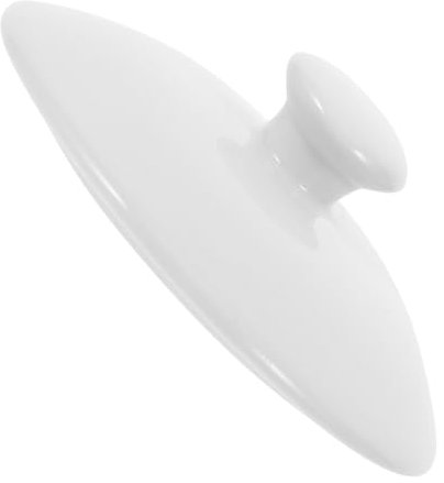 LIFKOME Tapa de Repuesto para Cacerola de Cerámica 4 Pulgadas Tapa Multifuncional de Cocina de Utensilios de Cocina Diseño Elegante para Restaurantes y Uso Doméstico
