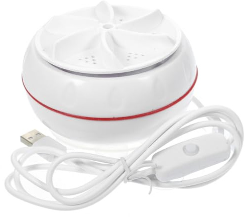 GETAJGHSD Portable Mini Washing Machine USB Powered Washer for Clothes Socks and Underwear Lightweight Material Winding Design for Camping and Home Use