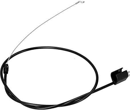 ANKROYU Gaszug, Chokezug, Universal-Push-Pull-Hochleistungs-Hochleistungs-Z-Bogenenden für Schneepflüge, Mini-Fahrräder, Karts, schwarzer Stahl, PAL-Material