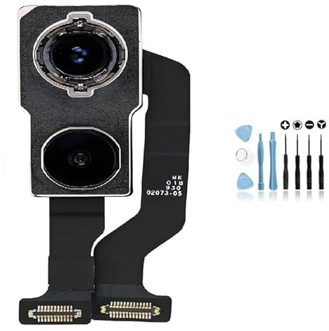 Mobilevie Caméra Arrière Compatible iPhone 11 – Module Appareil Photo Principal 12MP – Pièce de Rechange Haute Qualité