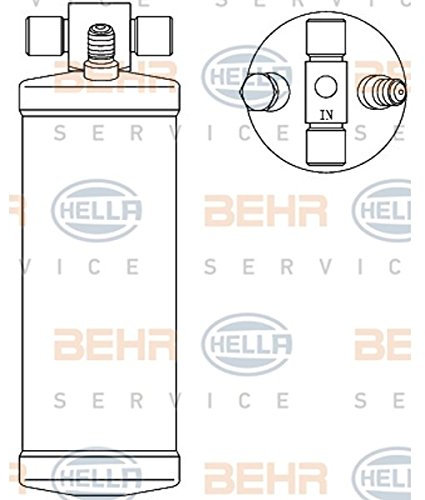 BEHR HELLA SERVICE 8FT 351 192-551 Essiccatore, Climatizzatore