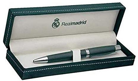 Real Madrid anodizado Bolígrafos Instrumentos de Escritura, Multicolor, 1 Unidad (Paquete de 1)