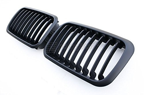 Calandre Haricot Grille Noir Mat Black Shadow Pour BMW Série 3 E36 1991-1996
