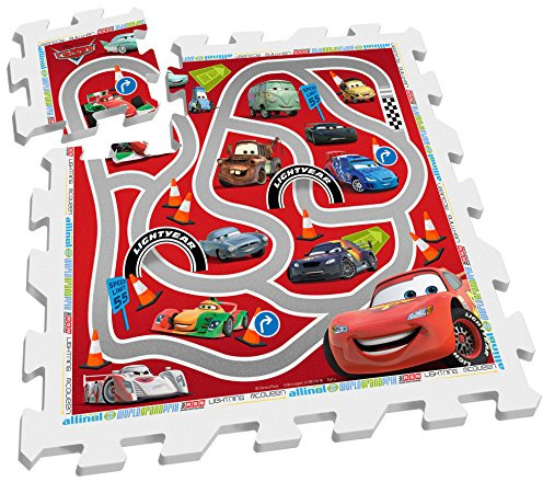 STAMP - SPIELMATTE Schaltkreis 88 x 88 cm - 9 PCS - CARS