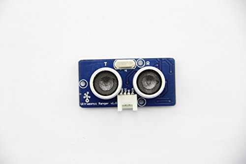 seeed studio Grove Ultrasonic Ranger Sensor, 3cm-4m Range, 30 Angle, Arduino Library Ready, I2C, UART, USB Connectivity