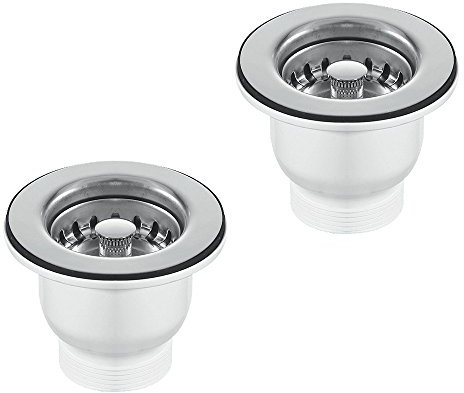 RAK Chrome Double Waste Kit for The Belfast Kitchen Sink Double Bowl GOSINK10