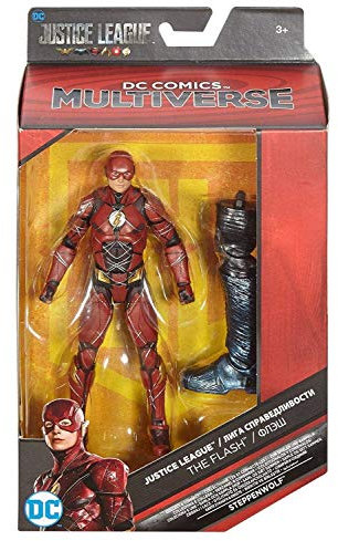 Mattel FHG07 - DC Multiverse Collector-Figur Justice League Movie The Flash, 15 cm