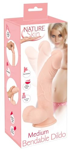 Nature Skin Dildo, Hautfarben, Medium (24 cm)