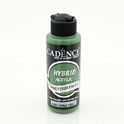 Cadence Leaf Green 120 ml Hybrid Acrylic Paint For Multisurfaces