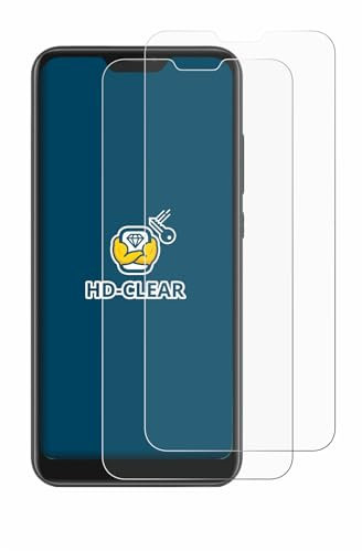 BROTECT Protector Pantalla para Xiaomi Mi A2 Lite Protector Transparente (2 Unidades) Anti-Huellas