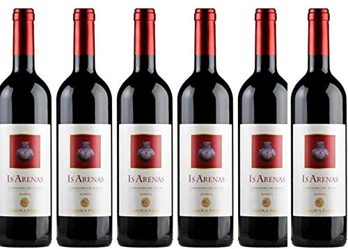 6 bottiglie per 0,75l -IS ARENAS - CARIGNANO DEL SULCIS DOC
