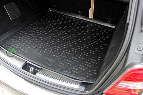 J&J AUTOMOTIVE | Gummi-Kofferraumwanne Kofferraum-Schutzmatte Kompatibel mit ML-Klasse W164 2005-2011, Anti-Rutsch, 100% Passgenauigkei, Geruchlos