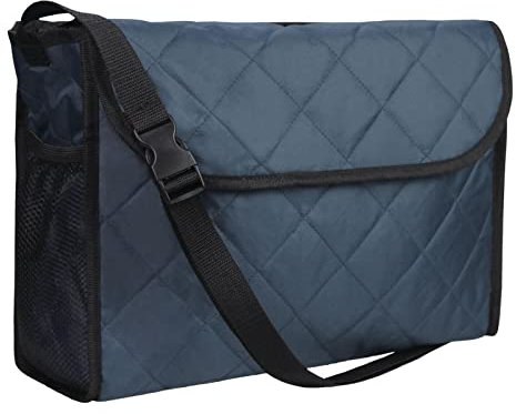 Perfeclan Rollstuhltasche, Zubehör zum Aufhängen auf dem Rücken, Organizer, Tragerucksack, für Elektrorollstühle, Elektroroller, Erwachsene, Dunkelblau