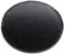 dekora - Vassoio Torta Rotondo in Cartone Nero - Diametro 40 cm