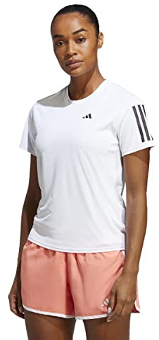 adidas Damen Own The Run Tee (Plus Size), White, XXL Plus