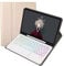 VLEAQC Custodia con Tastiera per Samsung Galaxy Tab A7 10.4 Pollici 2022/2020 (SM-T500/T503/T505/T507/T509), Tastiera trackpad Bluetooth, retroilluminazione a 3 Colori, Leggera,d'oro