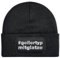 Tassenbrennerei Beanie - Wollmütze mit Spruch: Geiler Typ mit Glatze - Strickmütze lustig als Geschenk für Freund, Mann und Männer (Polypropylen (PP), Schwarz)