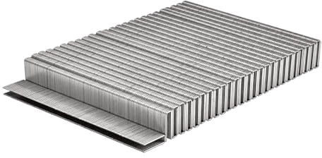 Draper 13130 Type-90 Staples, 20mm, Pack of 5000-13130 - Galvanised Steel Narrow Crown, Heavy Duty
