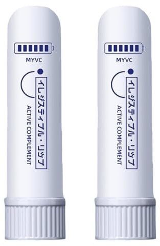 2 Stück Nasal Inhaler, Eukalyptus Ätherisches Öl Naseninhalator, Inhalierstift Inhalationsstift, Naseninhalator Zur Linderung Verstopfter Nase, Energiestift Zur Verbesserung Der Atmung