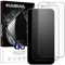 KUUBUUL Protector mate para iPhone 13 Pro Max/iPhone 14 Plus, [2 unidades] Completo cristal templado protector opaco antihuellas y antirreflejos, fácil instalación, dureza 9H, sin burbujas