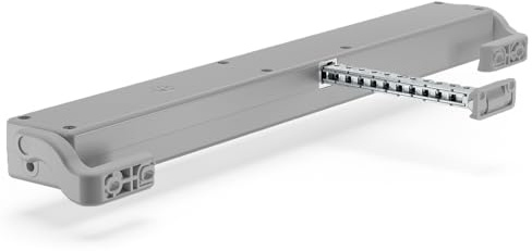 Elektrischer Fensteröffner | STAR 25 230V comunello Mowin | Fensterantrieb mit Kettenantrieb | einstellbarer Hub | 250N Schub-/Zugkraft | Kipp-/ Klappfenster (Grau)