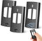 3 Stück Mando a distancia para TO.GO 2WV, Mando a distancia Garage 433,92MHz 2 canales, Mando a distancia universal compatible con TO.GO 2WV 4WV, IO.2WV, LO.T2WMR, T2 WV, T4 WV, CUPIDO-2,CUPIDO-4
