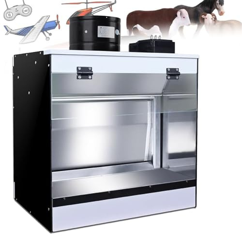 Airbrush-Spritzkabine, tragbare Airbrush-Spritzkabine und -Absaugung, mit Wasserfall, mit Wasservorhang-Abluftsystem, zum Lackieren von Modellen, DIY-Kunsthandwerk,40x50cm
