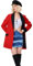 NUWIND Pretty Vivian Women Costume Sexy Honey Personnage de film Coupe Top Mini jupe Ensemble Rouge Halloween Uniforme Cosplay (Rouge, XL)