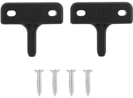 Window Fastener Stay Kit Durable Sturdy Flat Pegs Easy Install Smooth Greenhouse Window Stay Tool Plastic 4.3cm 3.8cm 2pcs