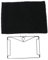 Toyvian Suspendu pour Chat avec Panier Radiateur Fleece Noir pour Hiver Optimal