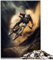Jigsaws 1000 Pieces for Adults Mountainbike Downhill Decompressing Intellectual Educational Toy 50x75cm Unique Home Decor and Gifts