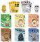 Film Star Wars Stickers for Children, 24 Sheets Make Your Own Cartoon Stickers, Form a Face Sticker for Teens Girls Boys, Classroom Rewards, Anime Themed
