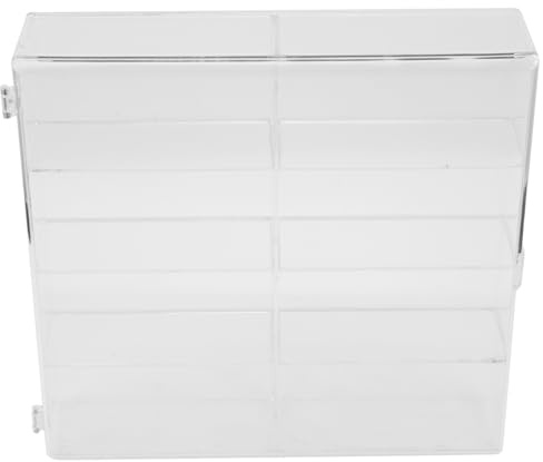 Acryl Vitrine für Modellautos, 1: 32, Transparente Ausstellungsbox | Sammlungen im Innenraum, Klare Kasten mit Staubschutz, Kompakte Aufbewahrungslösung