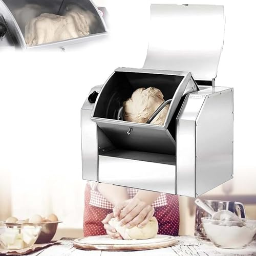 Electric Dough Mixer, Professional Stand Mixer with Timer Switch for Heavy-Duty Kneading in Commercial and Home Kitchens