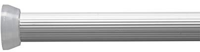 Croydex Heavy Duty Telescopic Tension Shower Rod, 60-90 cm, Silver