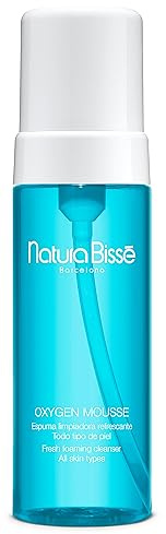 Natura Bissé Oxygen Mousse | Erfrischendes Gesichtsreinigungsschaum Mit Polyporus Officinalis-Extrakt, Lebendem Wasser Und Betaine | 150 ml