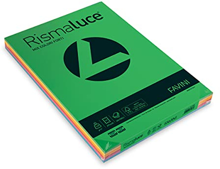 Favini Rismaluce A3-140 g/m², 6 Farben, Rismaluce