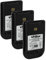 vhbw 3X Akku kompatibel mit Unify Openstage WL3 schnurlos Festnetz Telefon (900mAh, 3,7V, Li-Ion)
