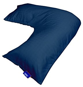 Contour Products L Pillow Case, Navy, Made Specifically for The Contour Products L-Shaped Body Pillow