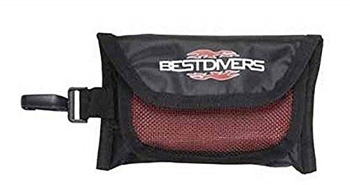 Best Divers | Minidecostop Boa Sub con Tasca per Luce Chimica e Sagola 15m | Minidecostop Boa Sub in PVC Arancio | Tasca per Luce Chimica | Sagola 15 Metri