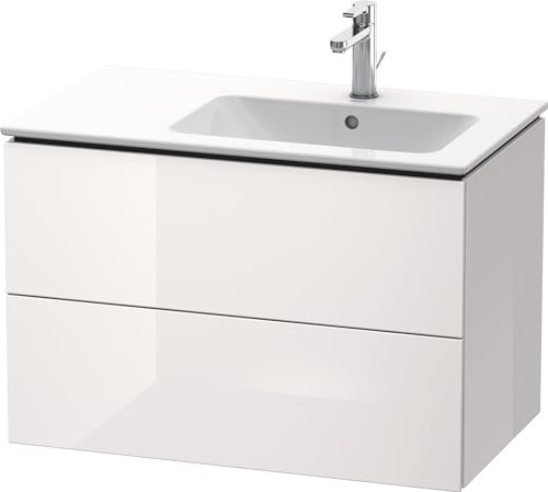 Duravit Waschtischunterschrank L-Cube 82x48,1x55cm, 2 SBK, Beck. re, we. hgl