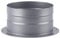 AZITICY Metal Flange Ventilation Pipe Connector Wall Air Tube Hose Flange Adapter for Duct Fan Kitchen Air Vent Exhaust Ventilator Range Hood (Model B / 100mm)