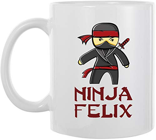 EZYshirt® Personalisierte Ninja Kaffeetasse Kaffeebecher