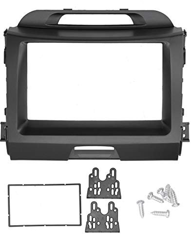 Yctze Dash Stereo Radio Fascia 2 Din GPS Lettore DVD Cornice del Pannello Misura sostituzione per KIA Sportage 2010-2016